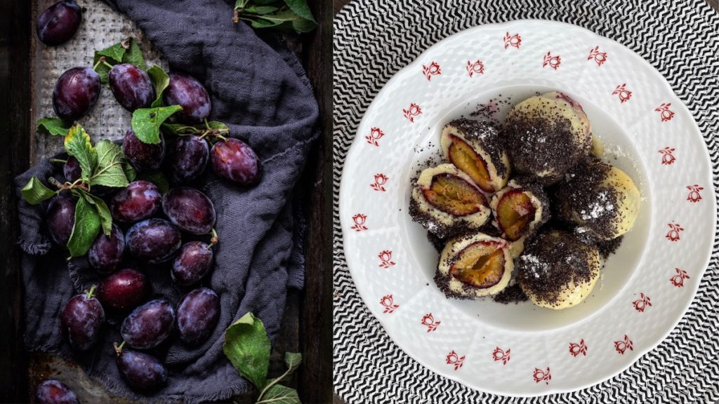 recept na tradičné slivkové gule s makom