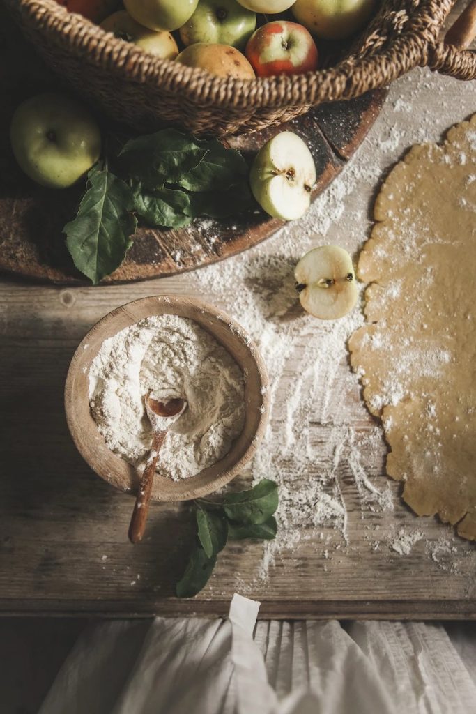 recept na jablkový koláč galette